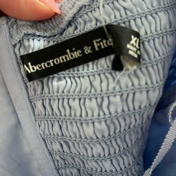 Abercrombie & Fitch Tie-Strap Tiered Maxi Dress Sz-XL - Picture 12 of 13